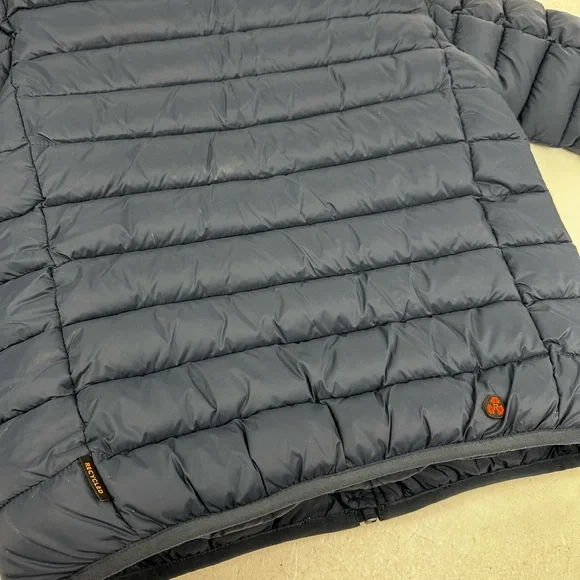 SAVE THE DUCK Blue Puffer Jacket with Insulated Quilting - Picture 7 of 12
